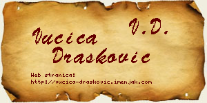 Vučica Drašković vizit kartica